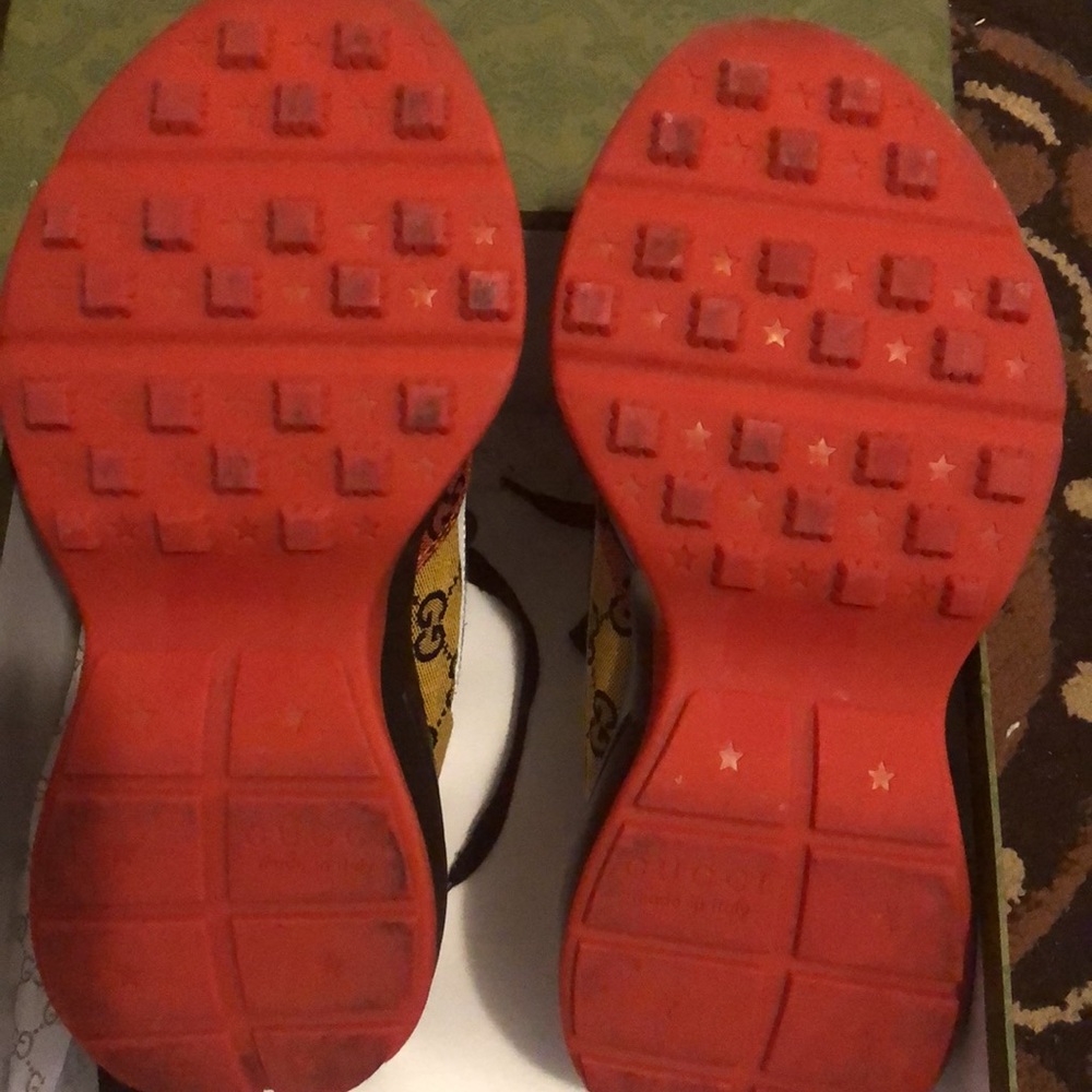 Authentic Gucci Rhyton Sneakers - Picture 10 of 12
